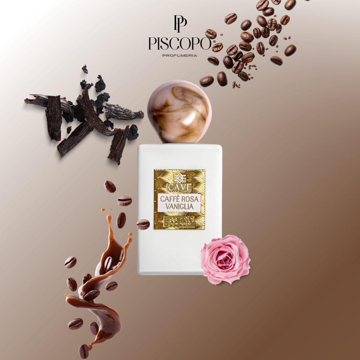 Cave - Caffè Rosa Vaniglia- Extrait de Parfume