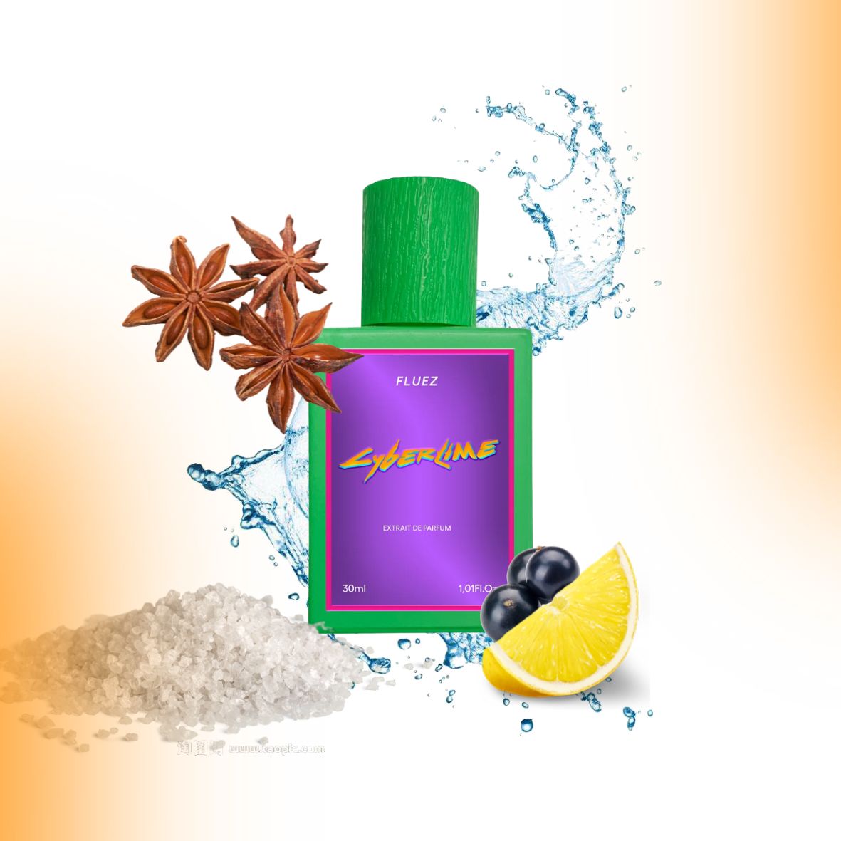 Fluez - Cyberlime - Extrait De Parfum