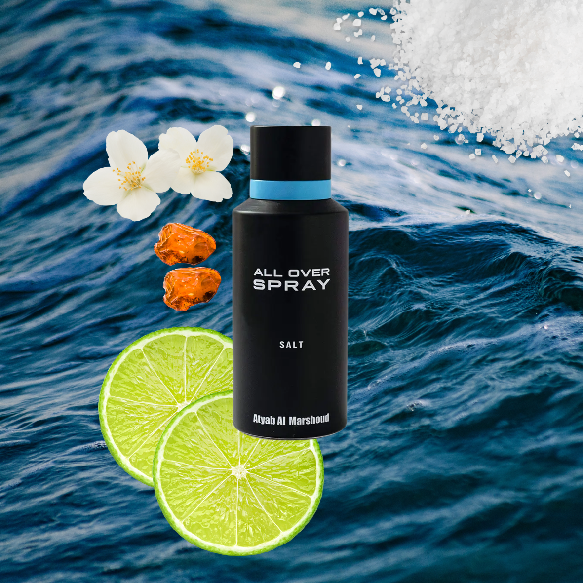 Atyab Al Marshoud - Salt - Spray corpo e capelli