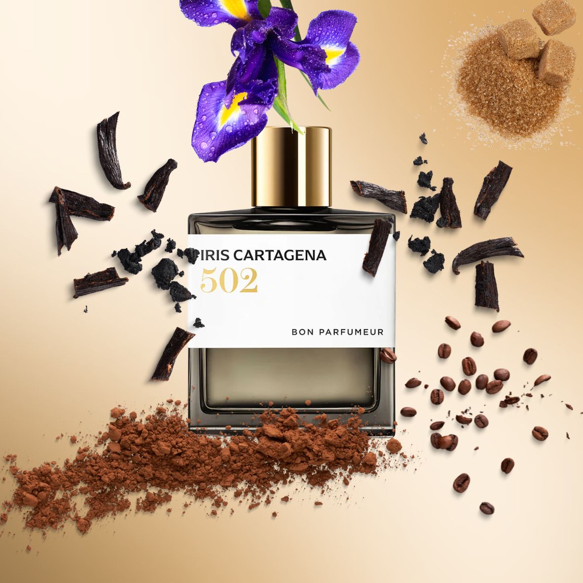 Bon Parfumeur - 502 Iris Cartagena - Extrait de parfum