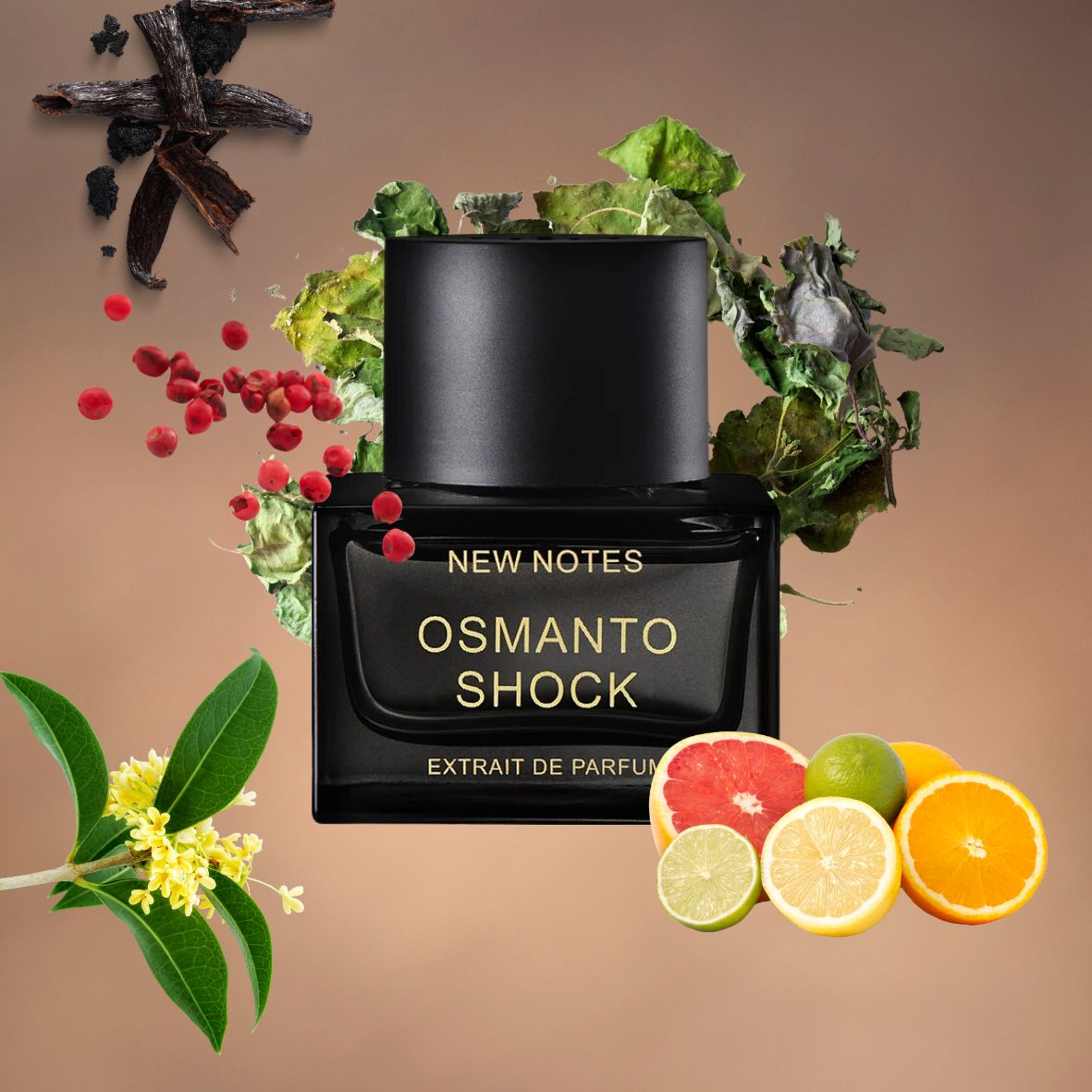 New Notes - Osmanto shock - Extrait de parfum