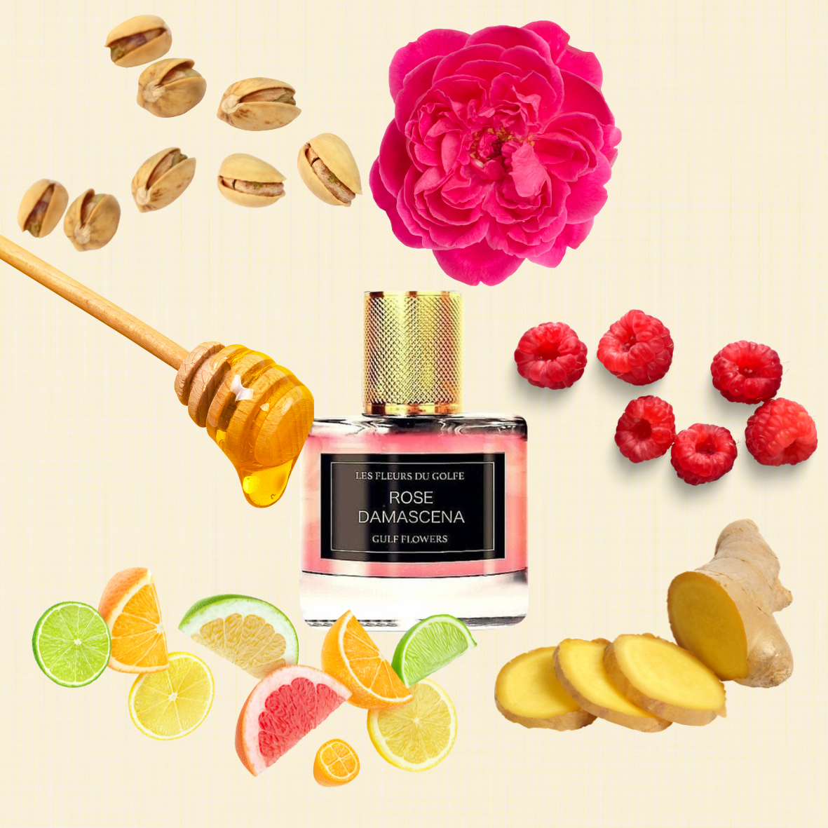 Les Fleurs Du Golfe - Rose Damascena - Extrait de parfum