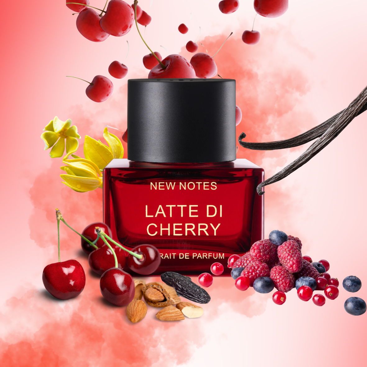 New Notes - Latte di cherry - Extrait de parfum
