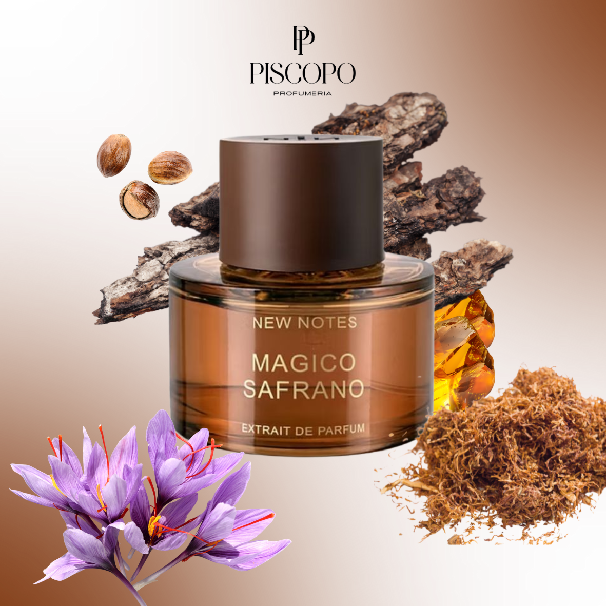 New Notes - Magico Safrano - Extrait De Parfum