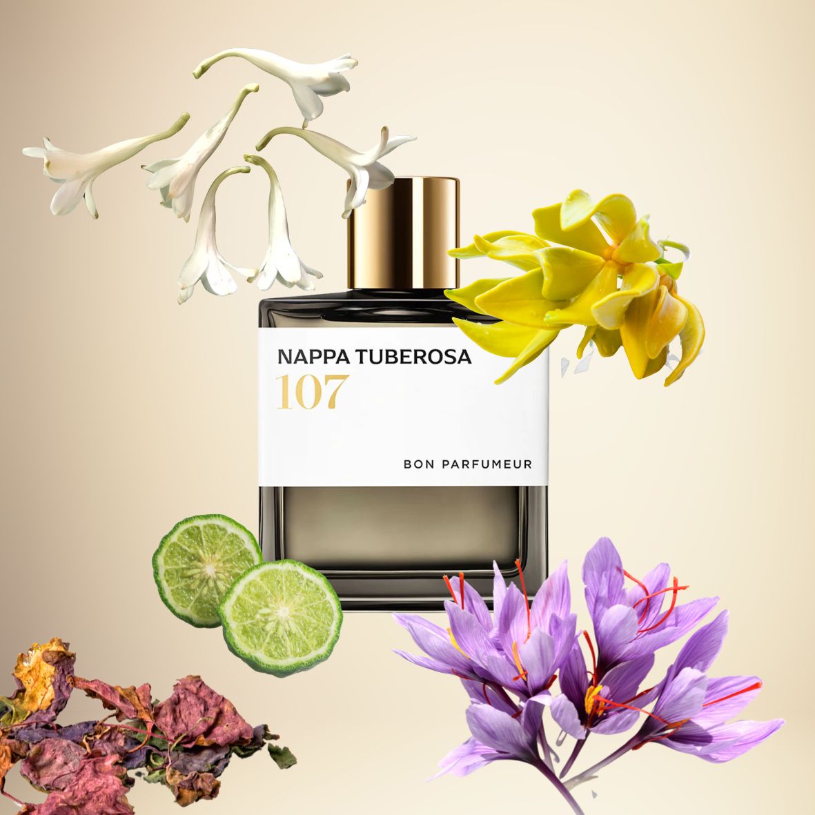 Bon Parfumeur - 107 Nappa Tuberosa - Extrait de parfum