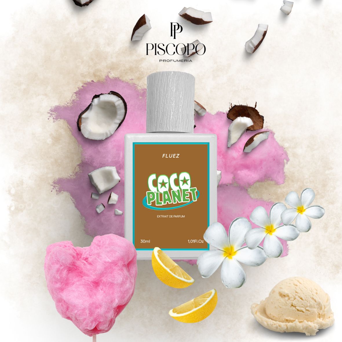 Fluez - Coco planet - Extrait de parfum